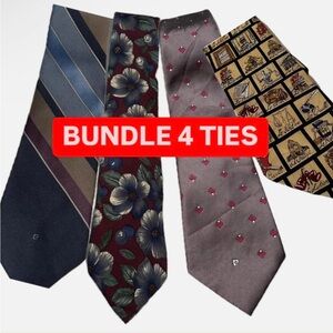Bundle of 4 ties